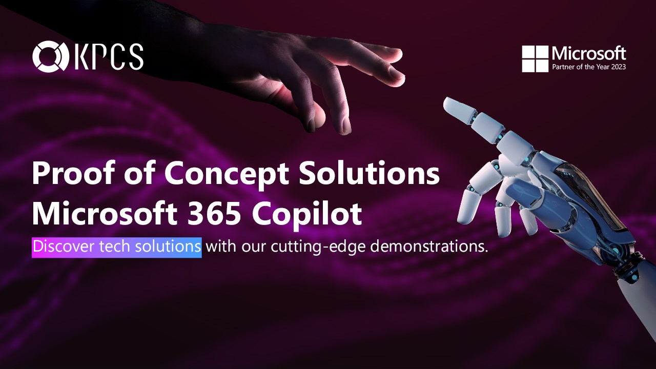 Snapshot 1 of Proof of Concept Solution Microsoft 365 Copilot