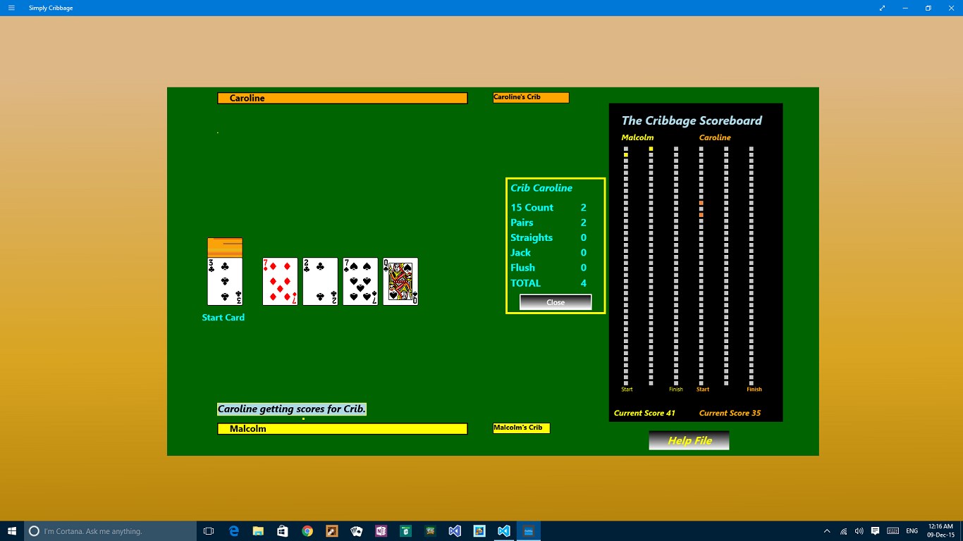 Simply Cribbage for Windows 10