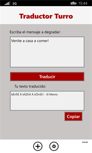 Traductor Turro screenshot 2
