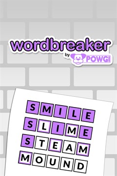 Cover poster for Wordbreaker by POWGI