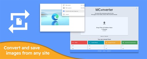 MConverter - File Converter: AVIF, JXL, WebP marquee promo image