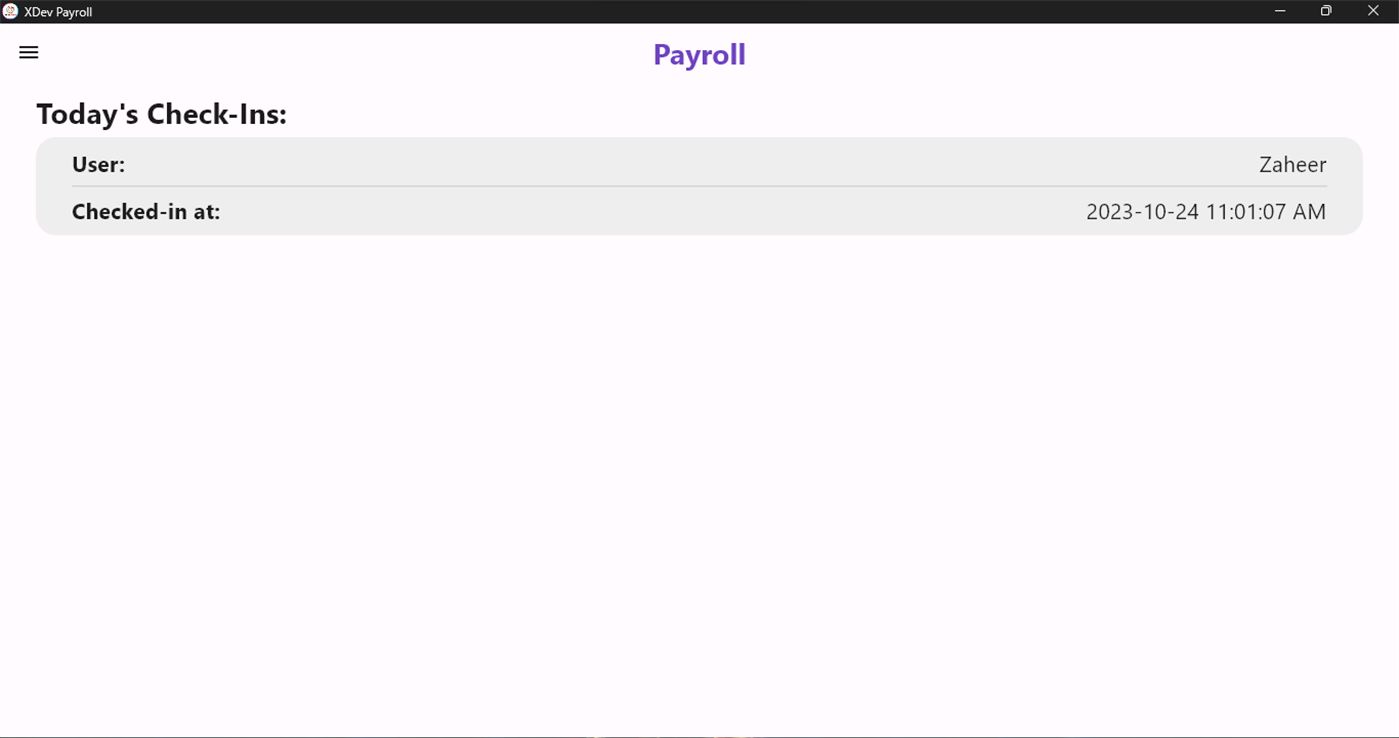 #3. XDev Payroll (Windows) 게시자: CrossDevLogix