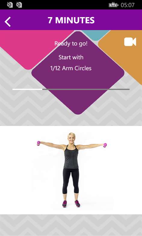 7 Minute Workout Fitness Challenge Screenshots 2