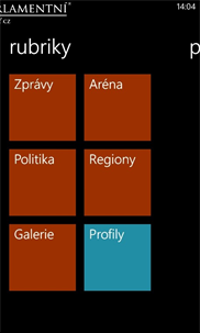 ParlamentníListy.cz screenshot 1