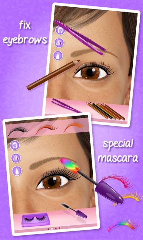 Eye Makeup - Salon Game Screenshots 2