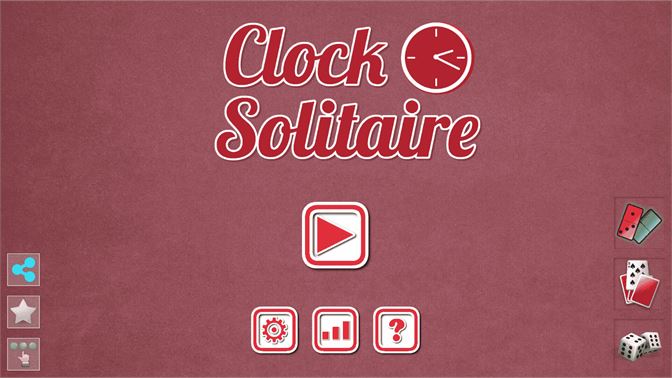 cardgames.io / Clock Solitaire - Gameplay 