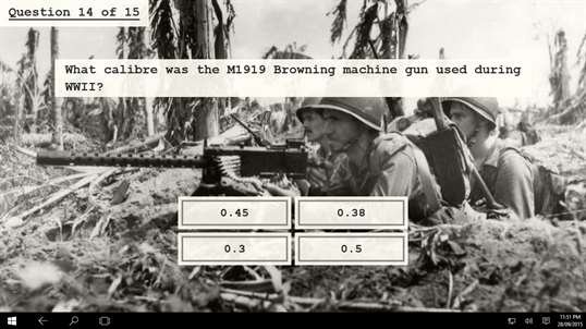 World War II Quiz screenshot 5