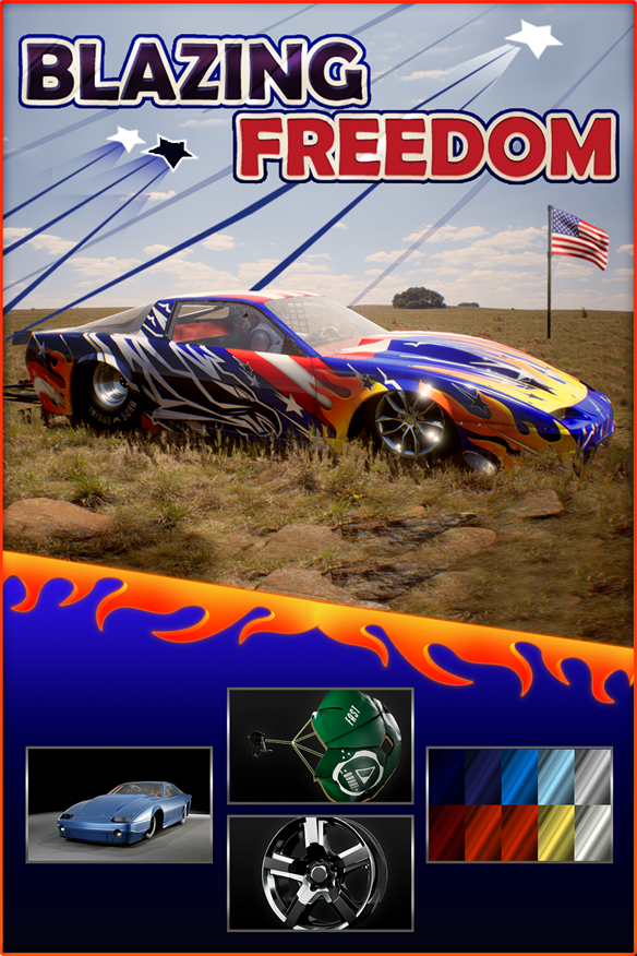 Street Outlaws 2: Winner Takes All - Blazing Freedom Bundle Xbox Series X|S and Xbox One cover art