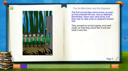 The Six Blind Men and the Elephant screenshot 2
