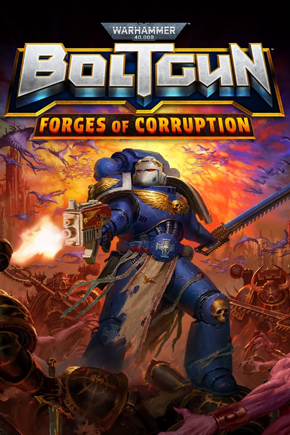 Warhammer 40,000: Boltgun - Forges of Corruption Expansion Xbox Series X|S and Xbox One cover art