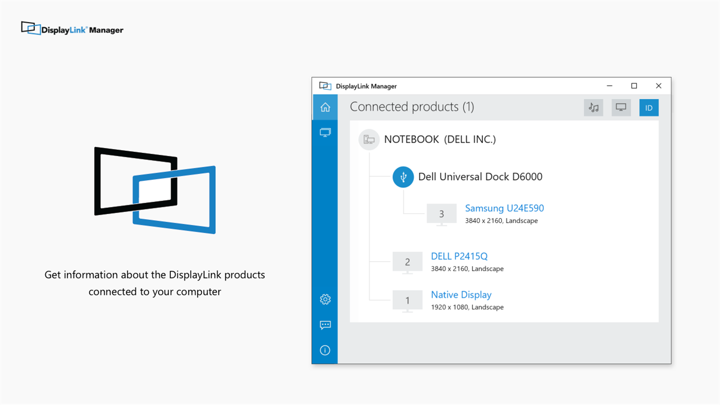 #1. DisplayLink Manager (Windows) 由: DisplayLink