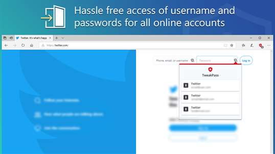 TweakPass: Free Password Manager screenshot 2
