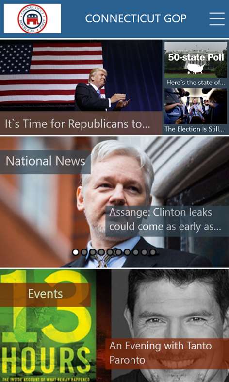 Connecticut Republican Party Screenshots 1