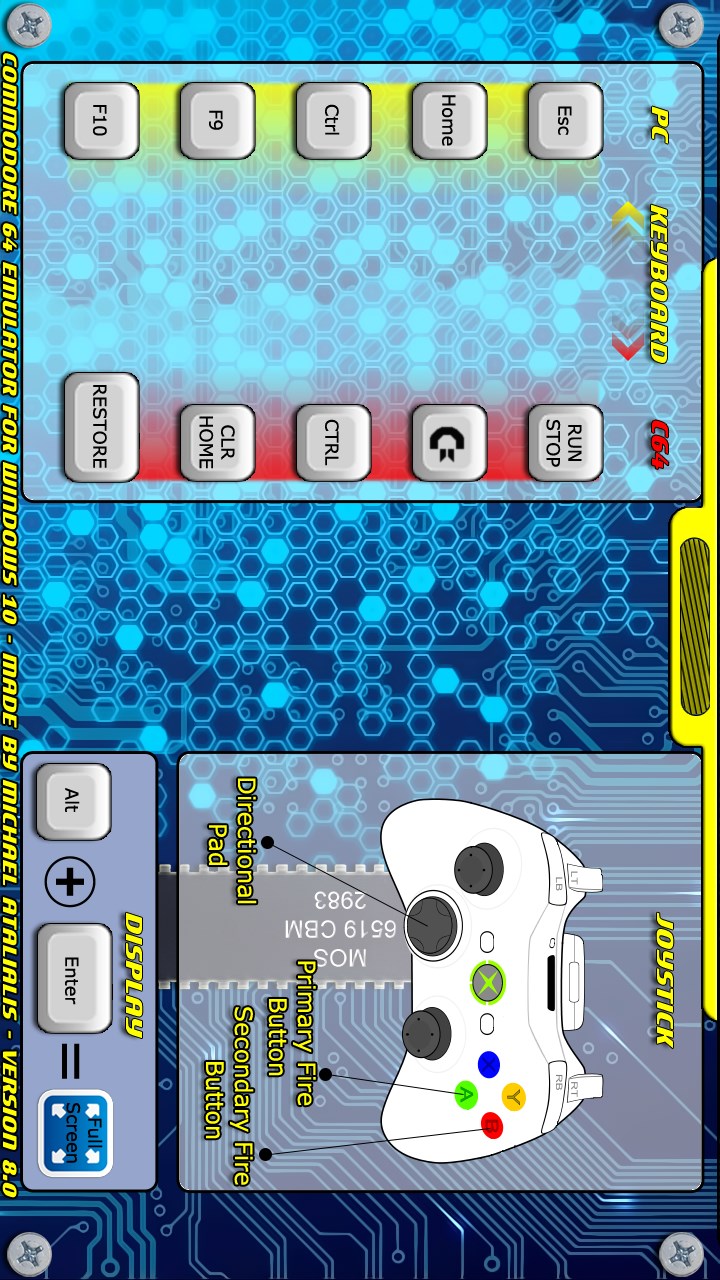 Emulator for C64 for Windows 10