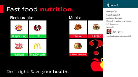 Fast Food Nutrition Guide screenshot 6