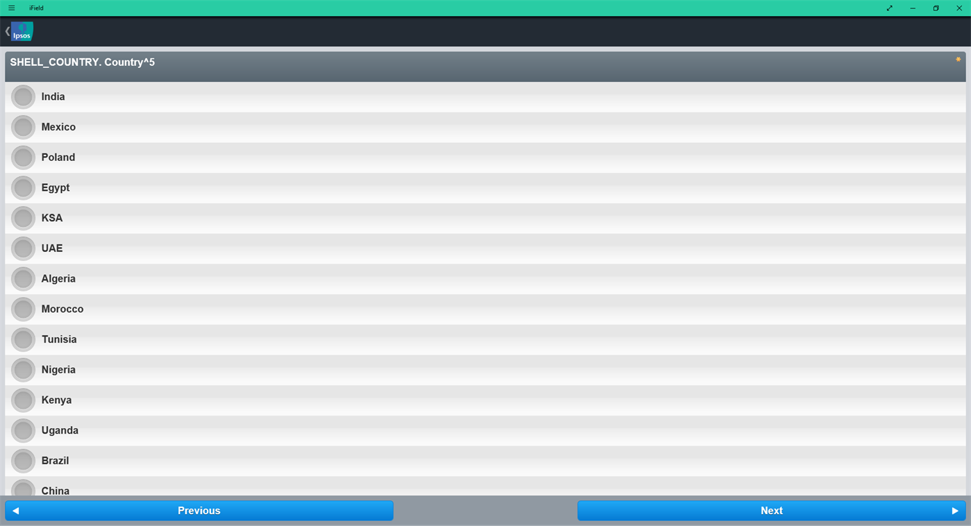 #3. Ipsos iField (Windows) 由: Ipsos Developer