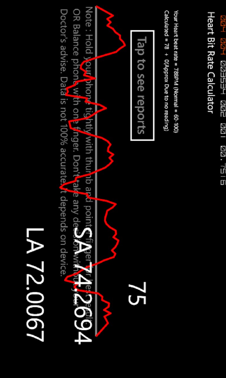 Captura de Pantalla 3 Heart Beat Rate Monitor windows