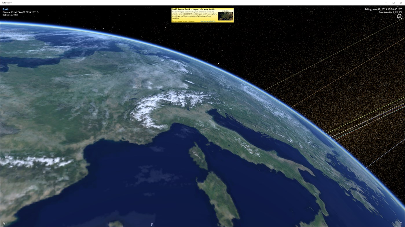 #2. Asteroids™ (Windows) โดย: BINARY SPACE