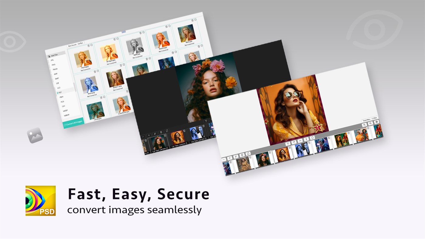 #5. Photo Image Viewer & Converter (Windows) Ved: White Peacock