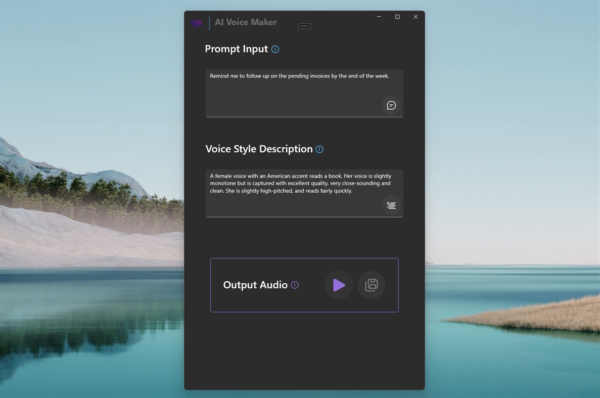#1. AI Voice Maker (Windows) Oleh: SCORPIOX