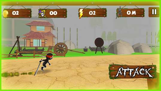 Ninja Attack Zombies screenshot 6