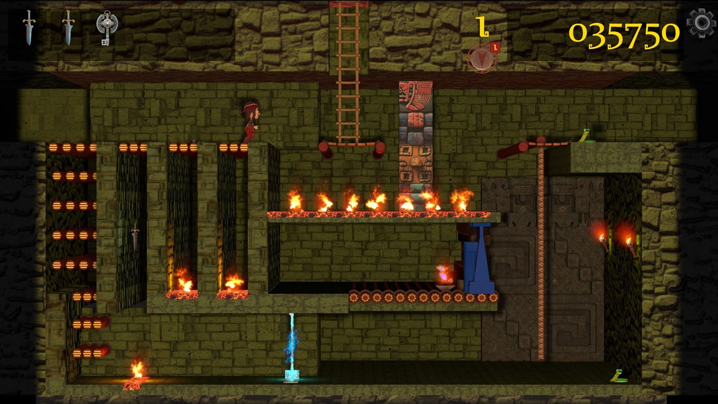 #1. Montezuma's Revenge - The 40th Anniversary Edition (Windows) By: Eastasiasoft Limited