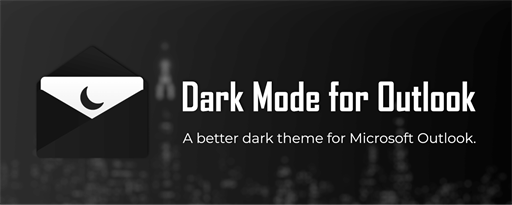 Dark Mode for Outlook marquee promo image