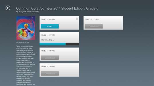 HMH eTextbooks screenshot 2