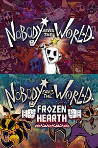 „Nobody Saves the World“ + „Frozen Hearth“-Bundle – Verpackung
