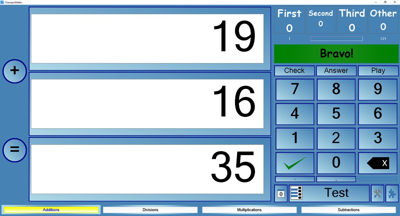 #1. ChampioMaths (Windows) 게시자: GammaRays Software