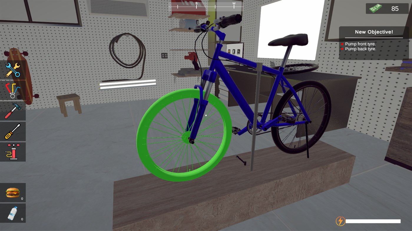 #2. Bicycle Mechanic Simulator BMS (Windows) Oleh: Game Developer20