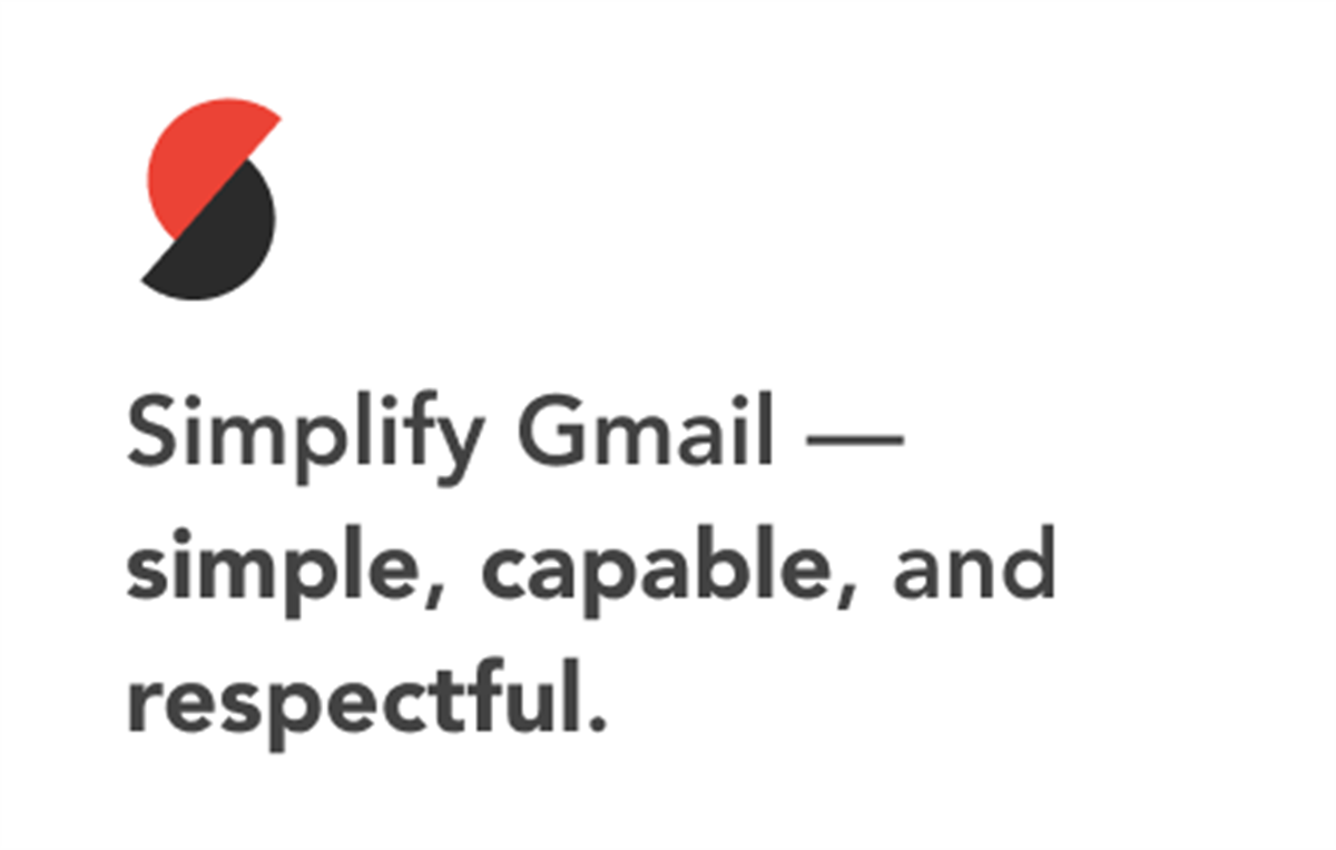 Simplify Gmail