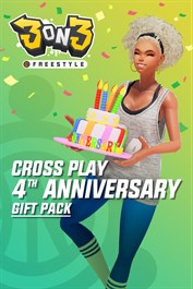3on3 FreeStyle – クロスプレイ4周年ギフトパックです
