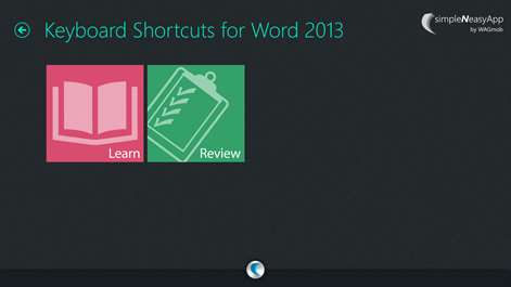 Keyboard Shortcuts for MS Office 2013-simpleNeasyApp by WAGmob Screenshots 2