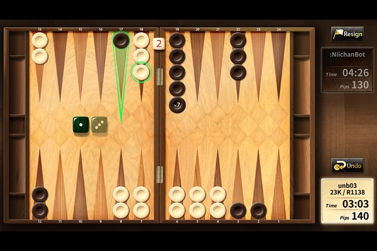 The Backgammon by UNBALANCE corp. (Windows Games) — AppAgg