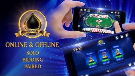 Spades Club - Online & Offline Screenshots 1