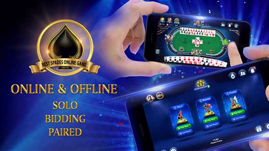 Spades Club - Online & Offline screenshot 1