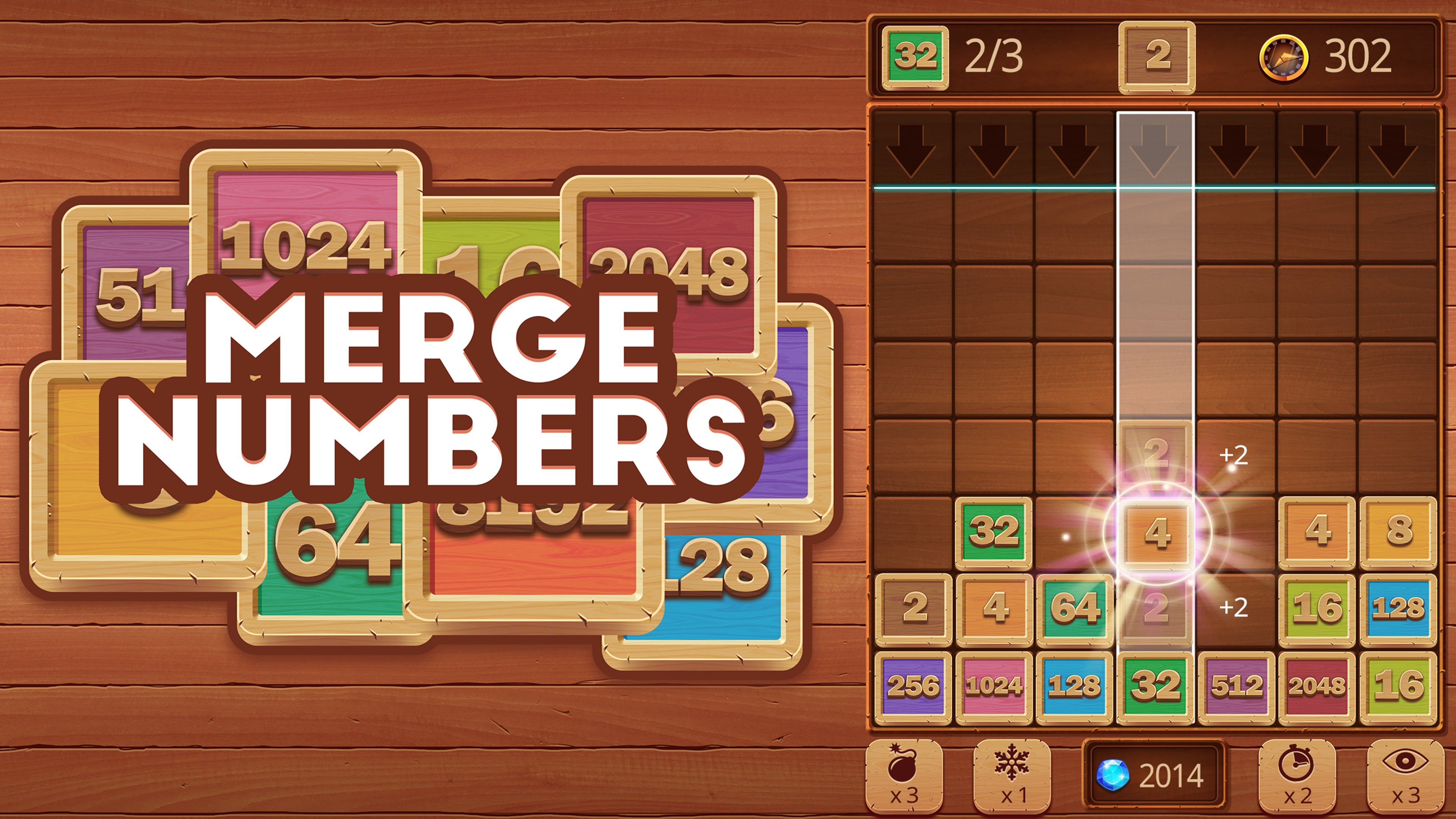 Get Merge Numbers : Wooden edition - Microsoft Store en-AU