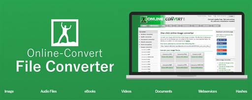 File Converter - By Online-Convert.com marquee promo image