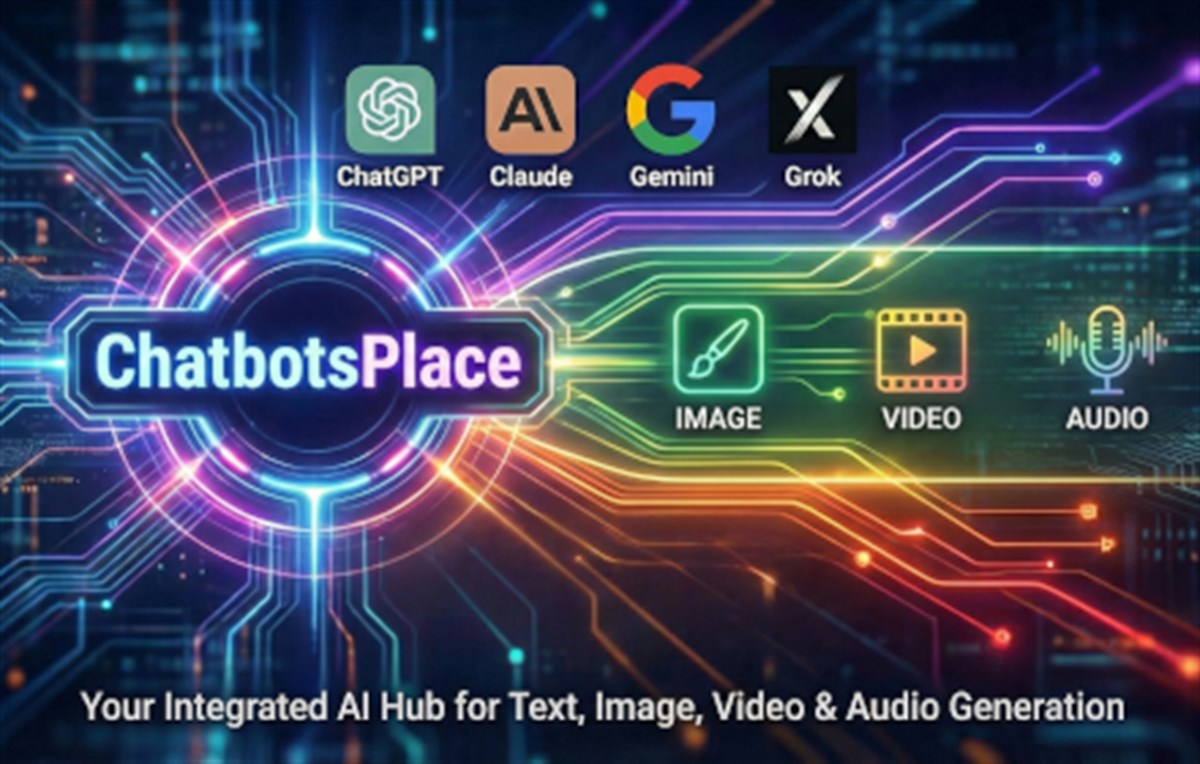 ChatbotsPlace: All-in-One AI Sidebar (ChatGPT, Claude & Gemini)