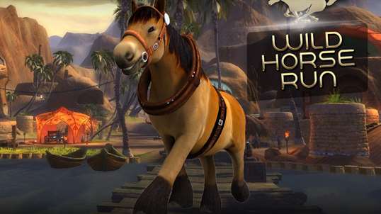 Wild Horse Run Simulator screenshot 4