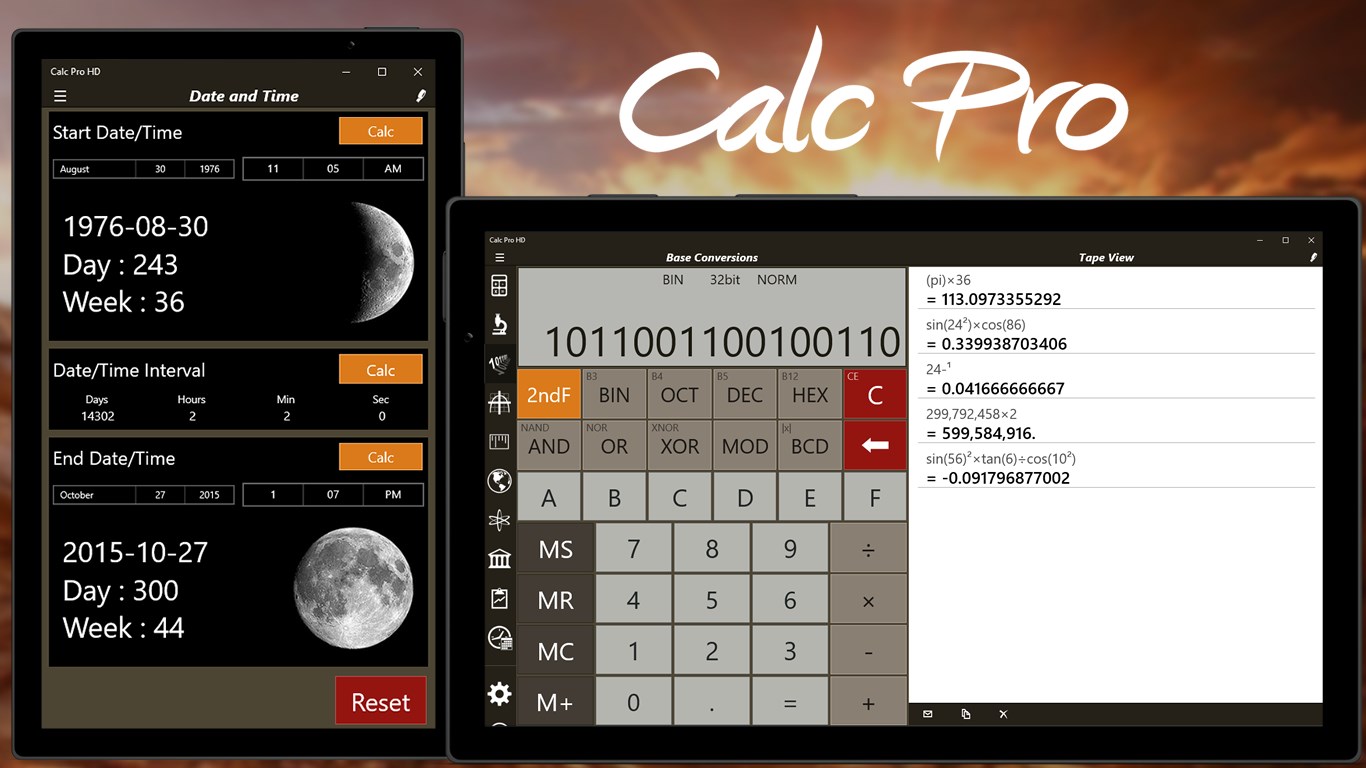 Calc Pro HD - Calculator