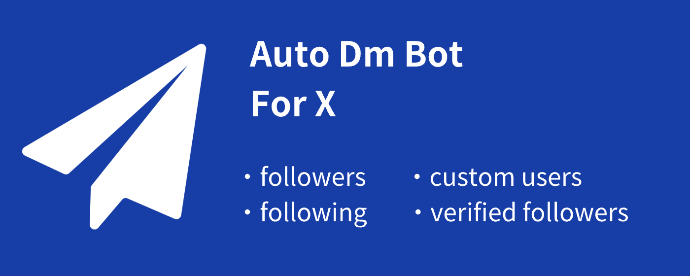 Tw DM Tool - X(Twitter) DM Bot & Bulk Message Sender