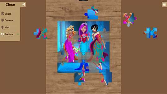 Princess Jigsaw Puzzles - Games for Girls screenshot 3