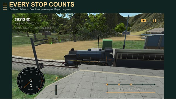 Intercity Train Simulator — 2