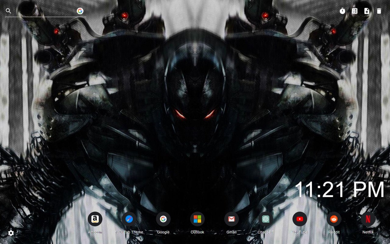 War Machine Wallpaper New Tab