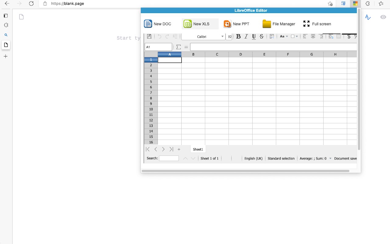 LibreOffice Editor