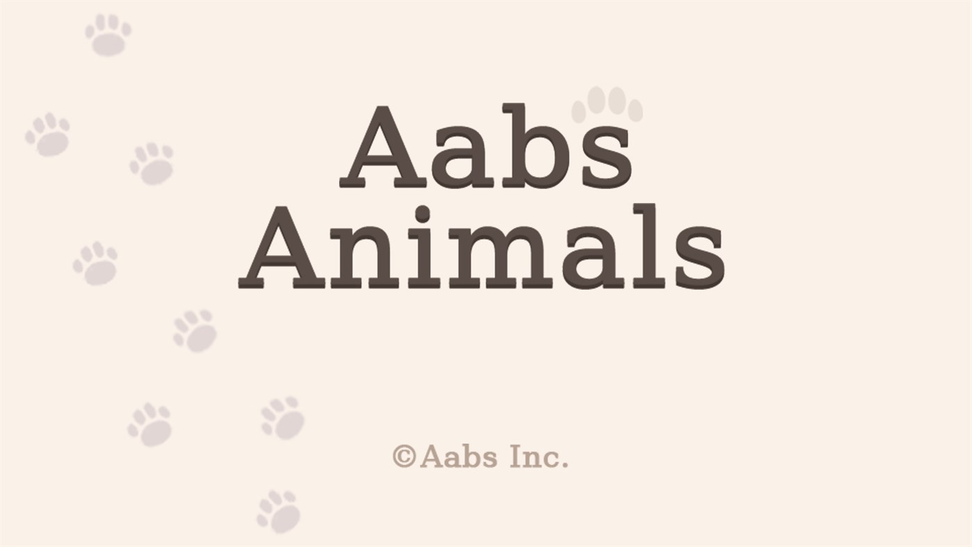 #1. Aabs Animals (Xbox) 由: Aabs Inc.