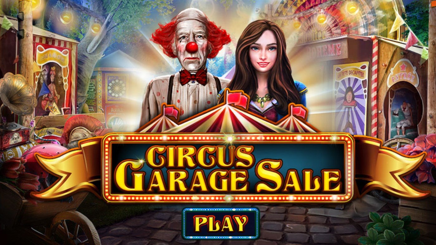 #1. Hidden Object : Circus Garage Sale (Windows) By: Hidden Object Games