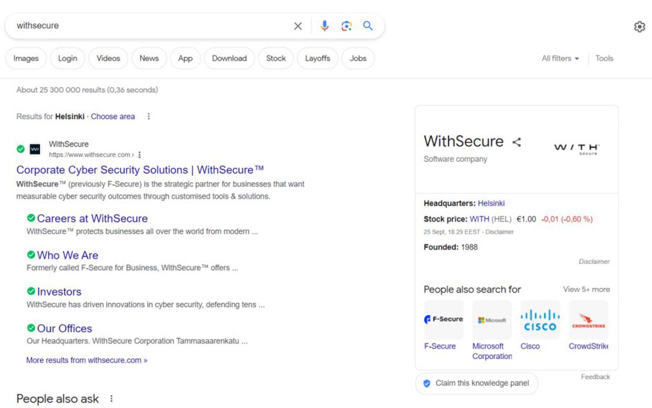 Browsing Protection by WithSecure